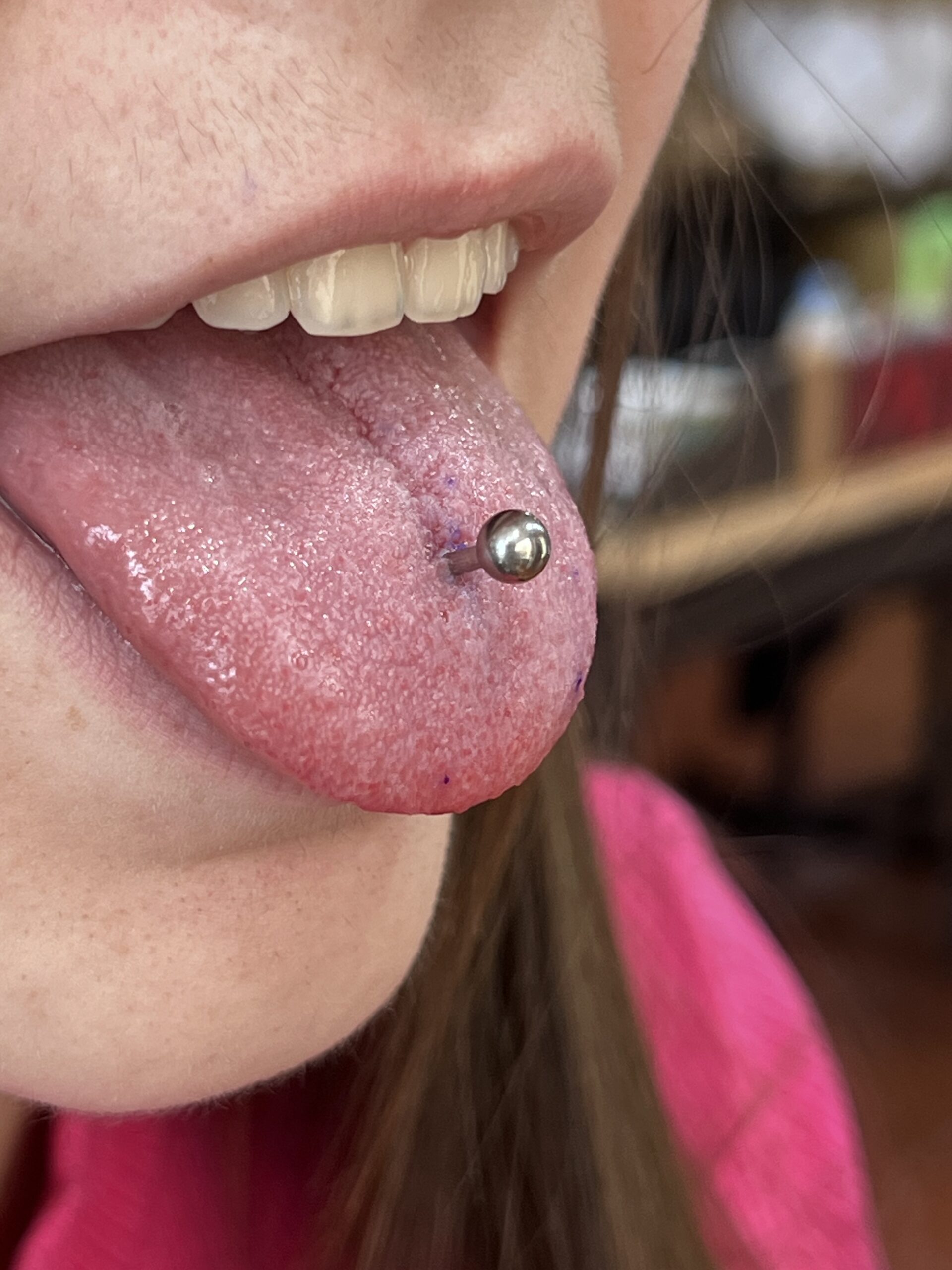 piercing de lengua