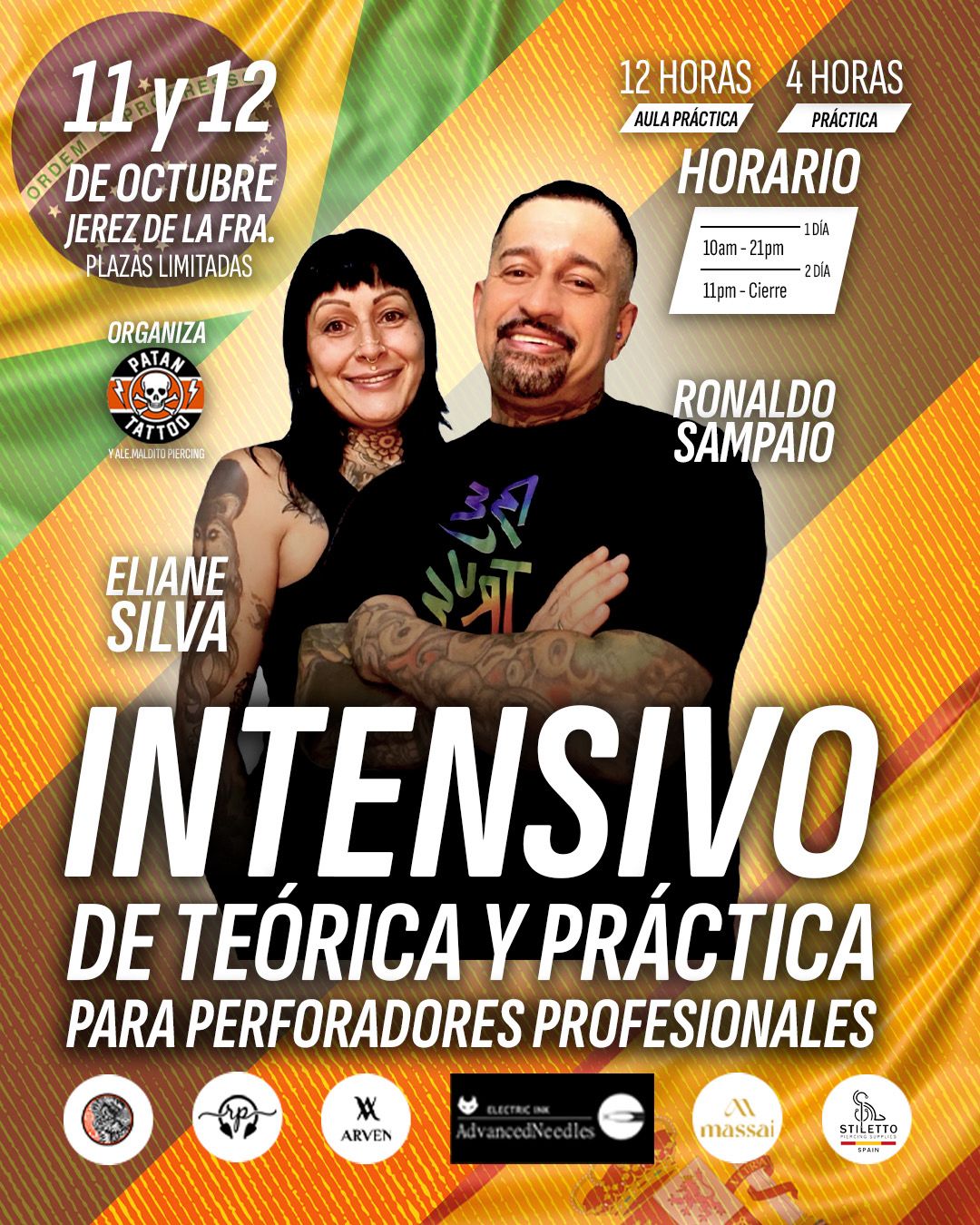 Large Daith Seminario Piercing para profesionales en Patan Tattoo Estudio