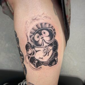 Tatuaje blanco y negro