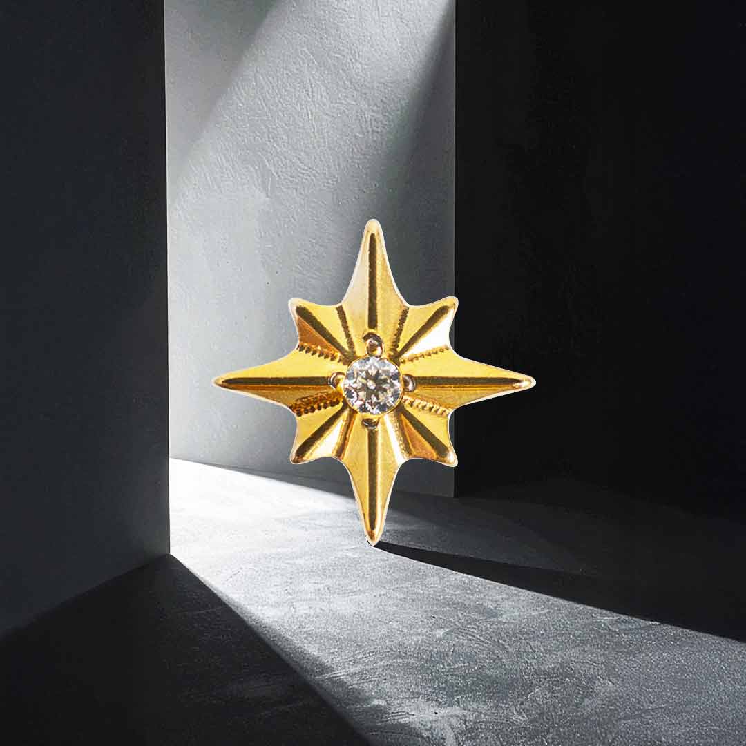 Estrella polar (oro pvd)